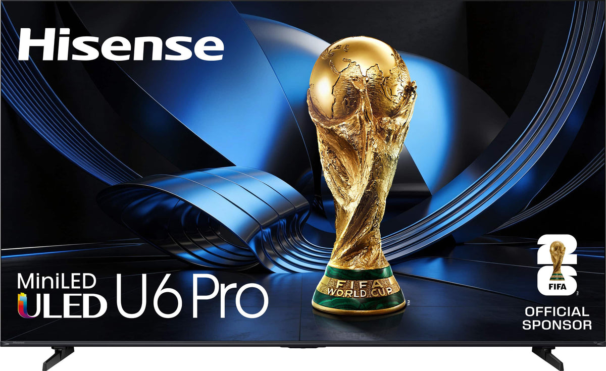 Hisense - 65" Class U6 Pro MiniLED QLED UHD 4K HDR Glare-Free Smart Fire TV with Alexa+ (2026)