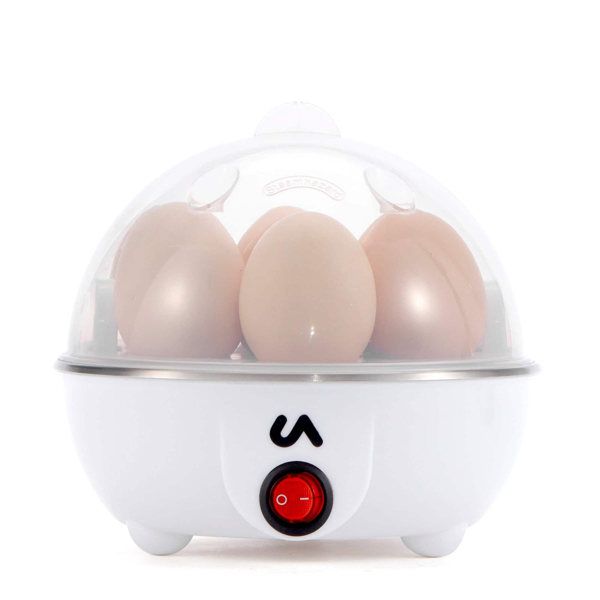 Uber Appliance - Deluxe Rapid Egg Cooker - Perfect Egg Cooker for All Styles - White