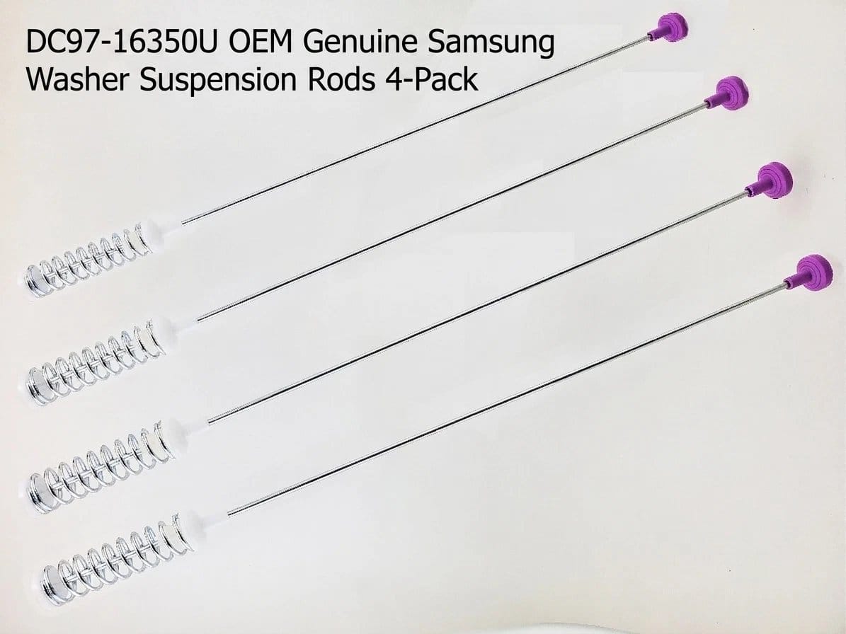 DC97-16350U Samsung Washer Suspension Rods WA50R5400A WA50R52 Set Of 4