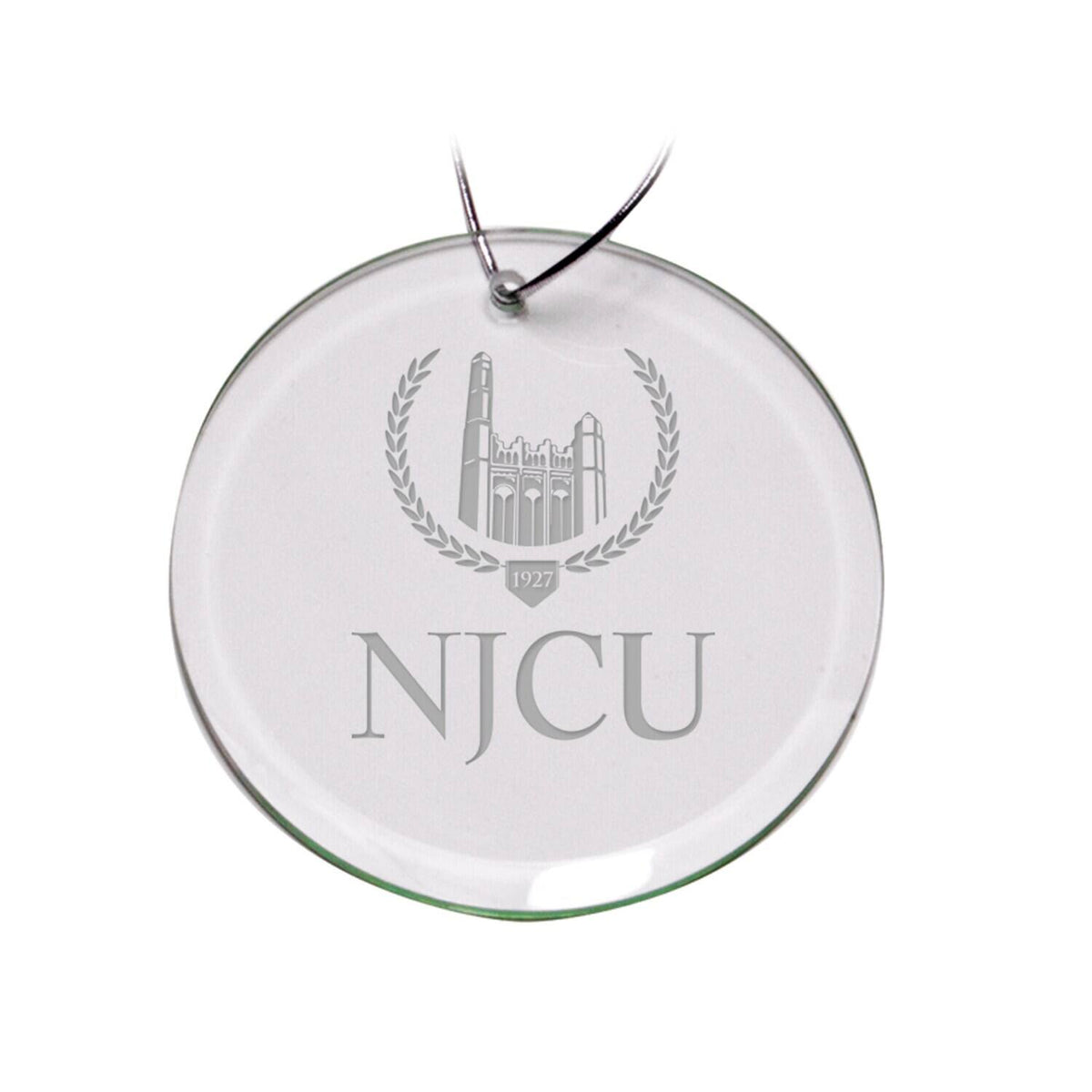 Jardine - New Jersey City Gothic Knights 3'' Glass Round Ornament - Multicolor