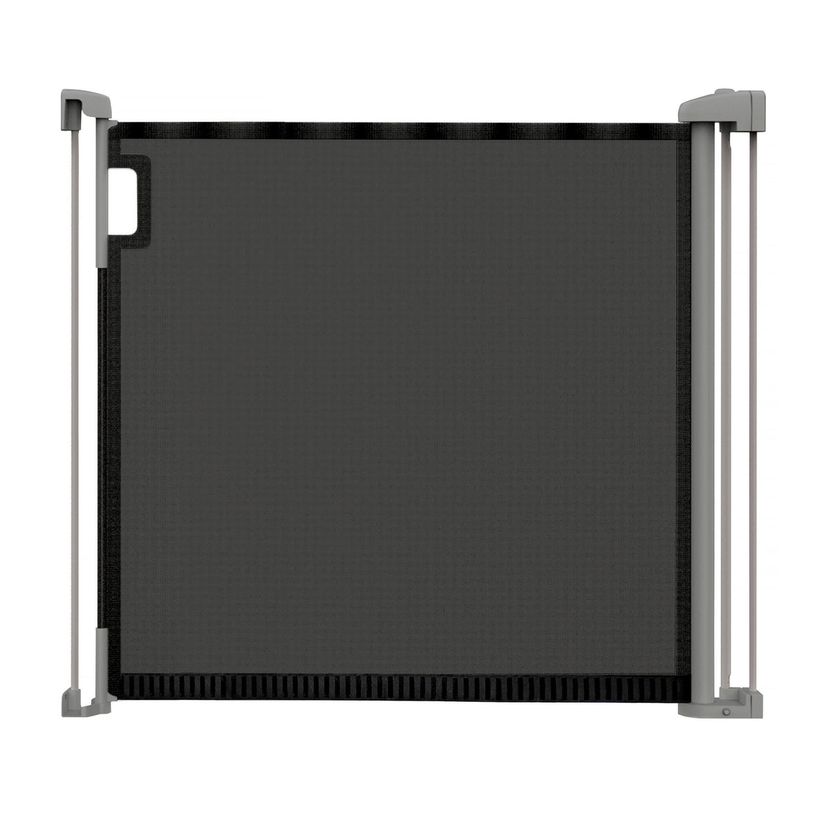Summer by Ingenuity The Thruway 52W Series Pet and Baby Retractable Gate with Tuck Away Mesh, Openings up to 52" Wide - Black