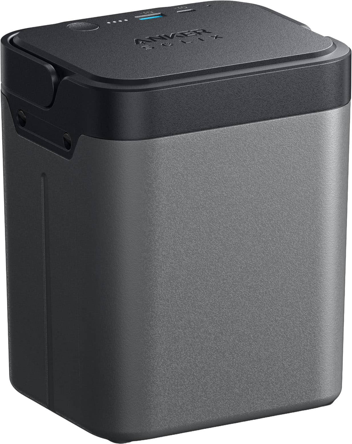 Anker - SOLIX Everfrost 2 Electric Cooler Removable Battery with 288 Wh,Refrigerator & Freezer, Recharged by AC/Car/Solar - Gray