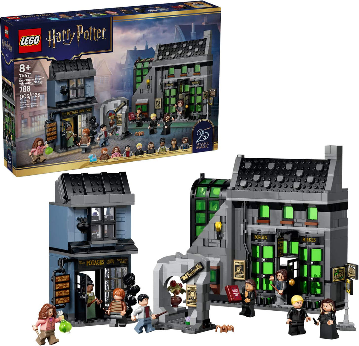 LEGO - Harry Potter Knockturn Alley Wizarding Shops 76471