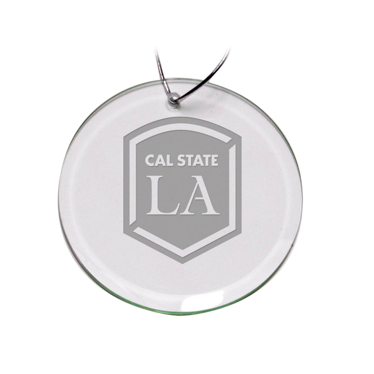 Jardine - Cal State L.A. Golden Eagles 3'' Round Glass Ornament - Multicolor