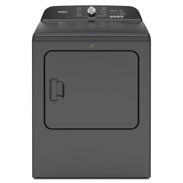 Whirlpool

- MORE DRY
- HEAVY DUTY
- ALL DAY
- QUICK WASH
- STEAM CLEAN

- LOAD SIZE
- REGULAR
- BULKY ITEMS
- WHOLE CLOTHES

- START
- PAUSE
- CANCEL
