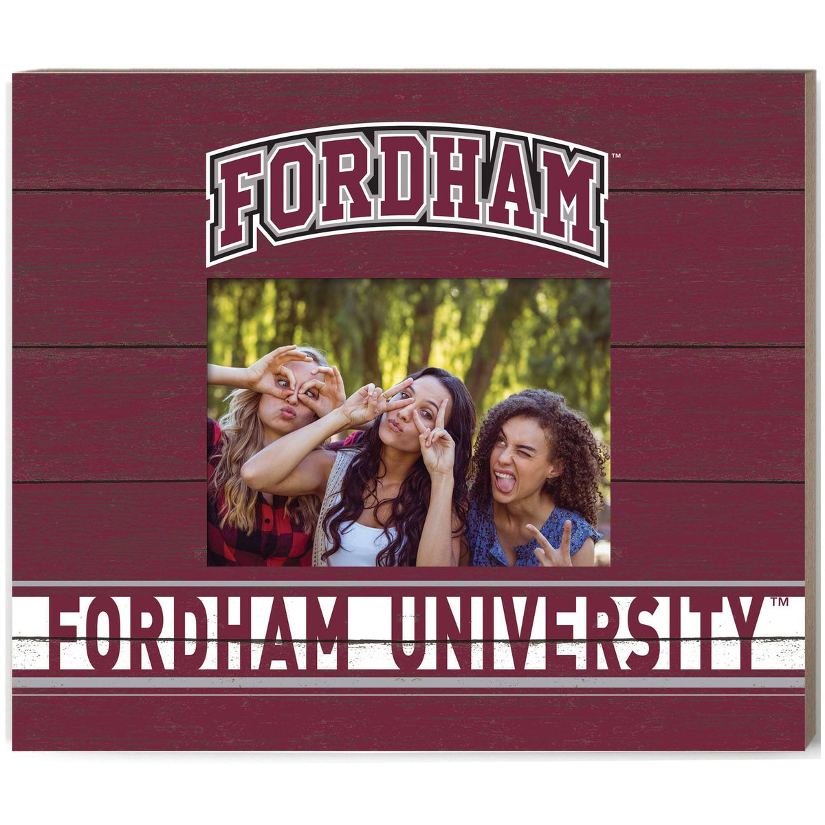 Jardine - Fordham Rams 11'' x 13'' Team Spirit Scholastic Picture Frame - Maroon