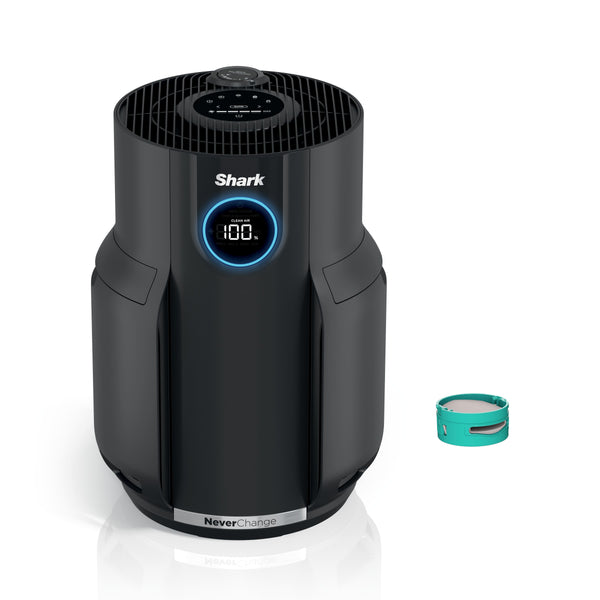 Shark - NeverChange Air Purifier, 5-Year HEPA Filter Life, 650-sq Ft - Black