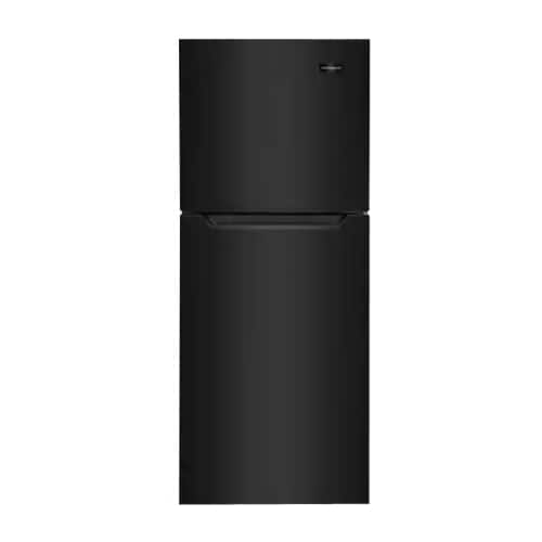 Frigidaire - 24 in. Wide 11.6 Cu. Ft. Garage Ready Top-Freezer Refrigerator - Black
