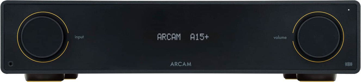 Arcam - A15+ 80W 2ch Class AB Integrated Amplifier - Black