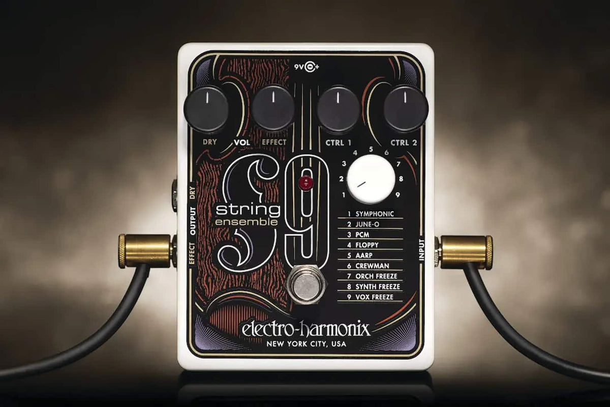 Electro-Harmonix - STRING9 String Ensemble Machine Pedal with Polyphonic Tracking and Freeze Function