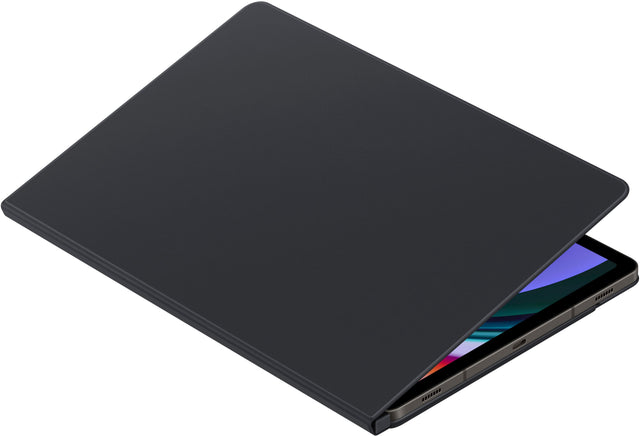 Front. Samsung - Galaxy Tab S9 / S9 FE Smart Book Cover - Black.
