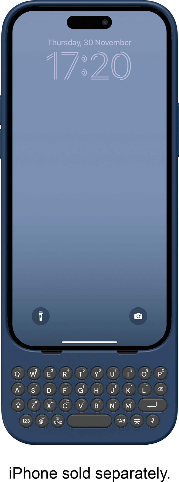 Clicks - Keyboard for Apple iPhone 15 & 16e - Royal Ink
