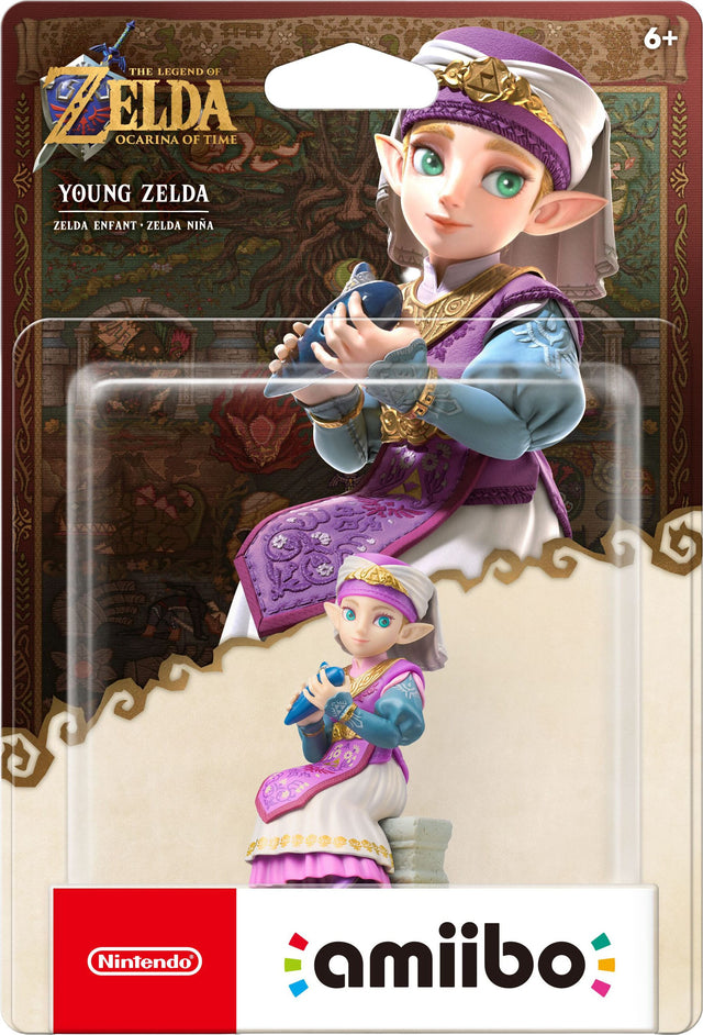 THE LEGEND OF ZELDA OCARINA OF TIME YOUNG ZELDA ZELDA ENFANT ZELDA NINA  
6+  
Nintendo  
amiibo