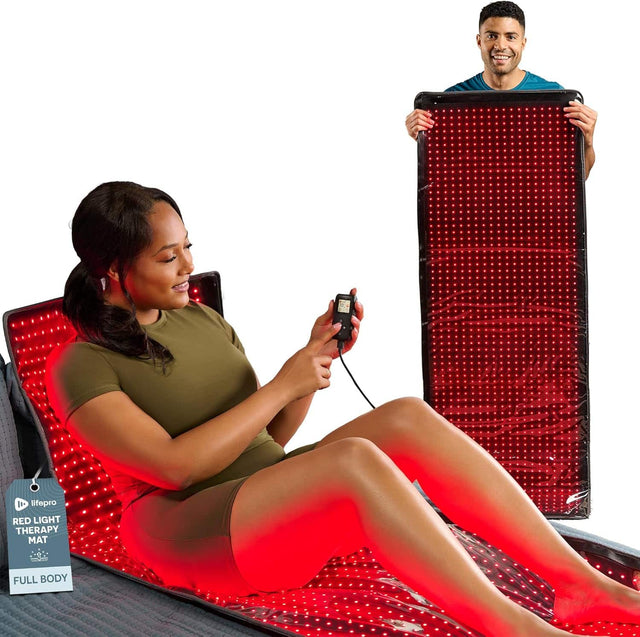 1+ lifepro RED LIGHT THERAPY MAT FULL BODY