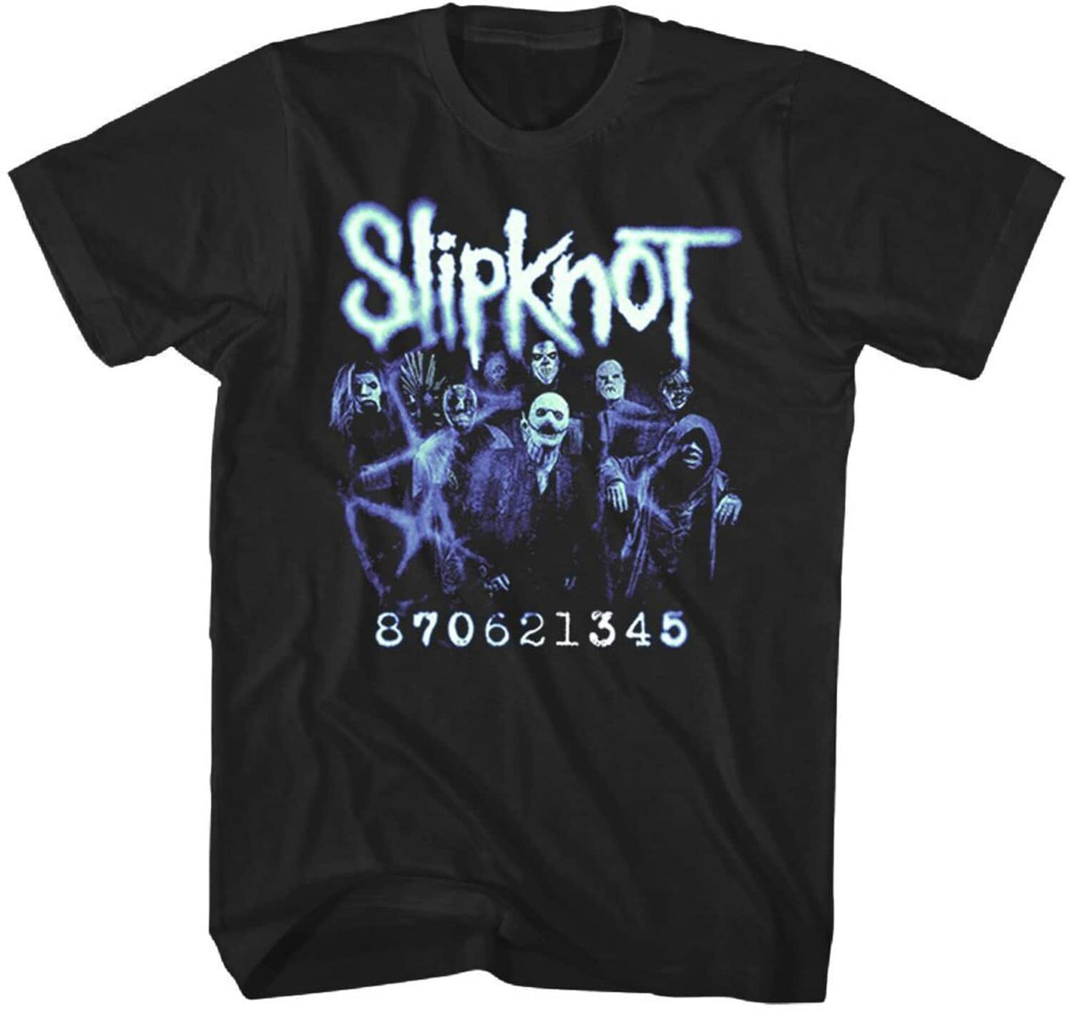 PopMarket - Slipknot - Slipknot - Band Member Numbers T-Shirt - XL Black 1509238806 - APPAREL - Multicolor