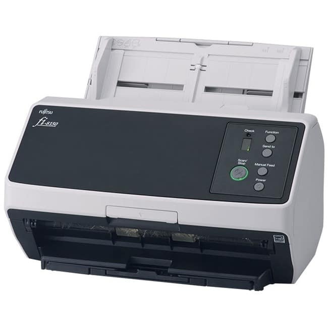 Fujitsu - fi-8150 Large Format Flatbed/ADF Scanner - 600 dpi Optical - 24-bit 8-bit Grayscale - 50 ppm (Mono) - 50 - Color
