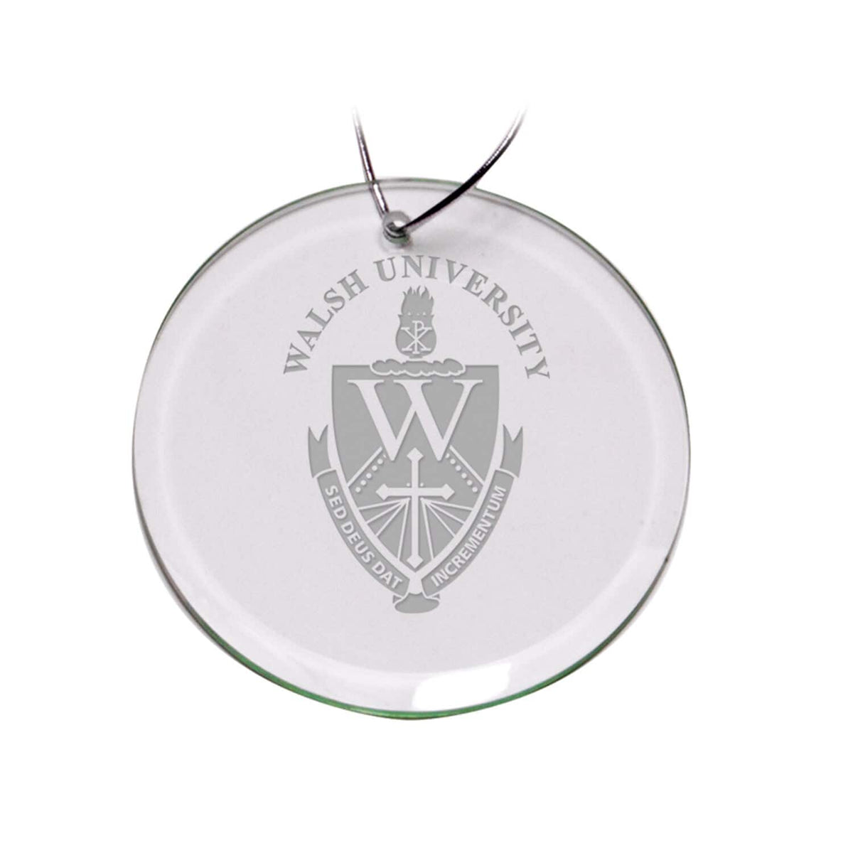 Jardine - Walsh Cavaliers 3'' Glass Round Ornament - Multicolor
