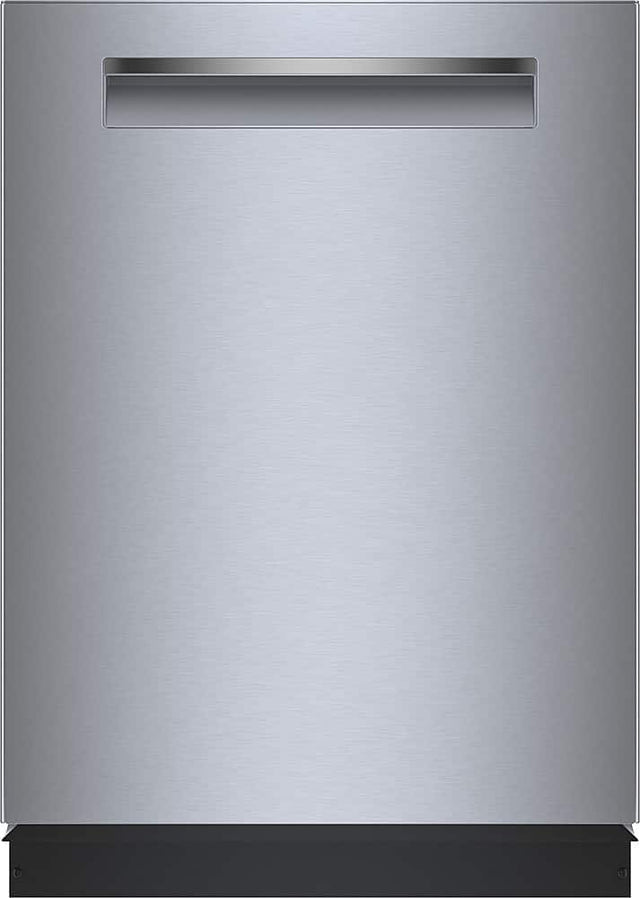 Front. Bosch - 500 Series 24" Top Control Smart Built-In Stainless Steel Tub Dishwasher - Stainless Steel.