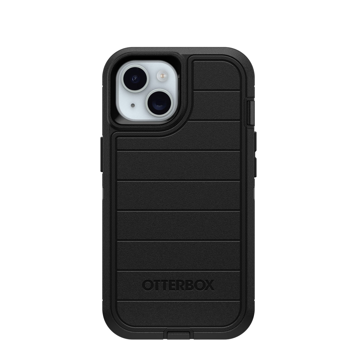 OtterBox - Defender Series Pro Hard Shell for Apple iPhone 17e, iPhone 16e, iPhone 15, iPhone 14, iPhone 13 - Black