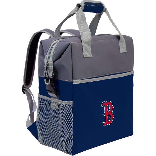 Front. Logo Brands - Colorblock Backpack Cooler - Multicolor.