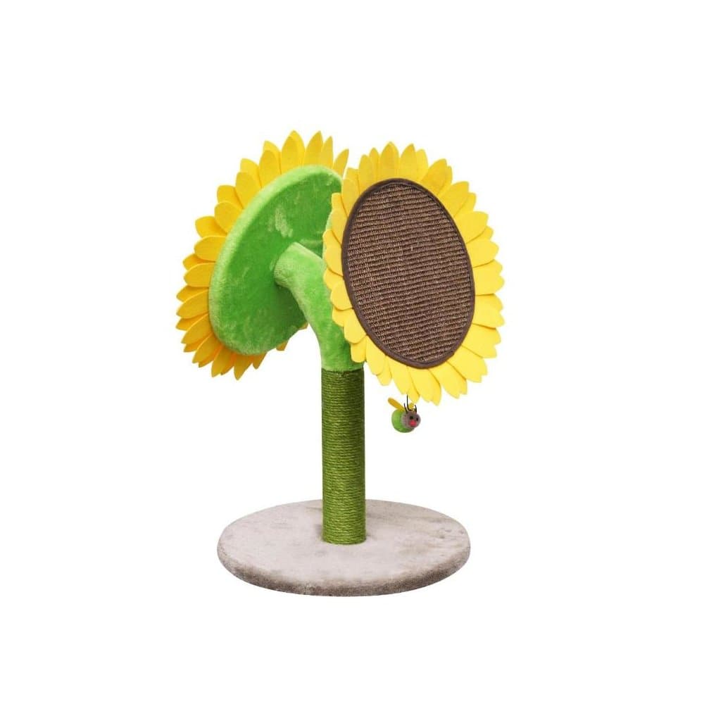 PetPals - Double Bloom Cat Scratching Post - Green
