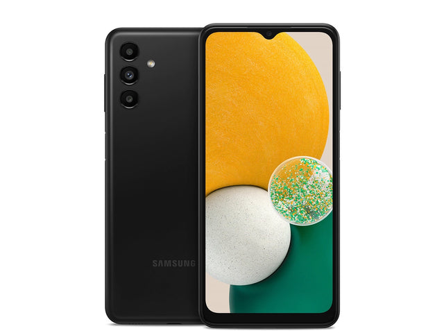 Front. Samsung - Pre-Owned Excellent Galaxy A13 5G 64GB (Unlocked) - Black.