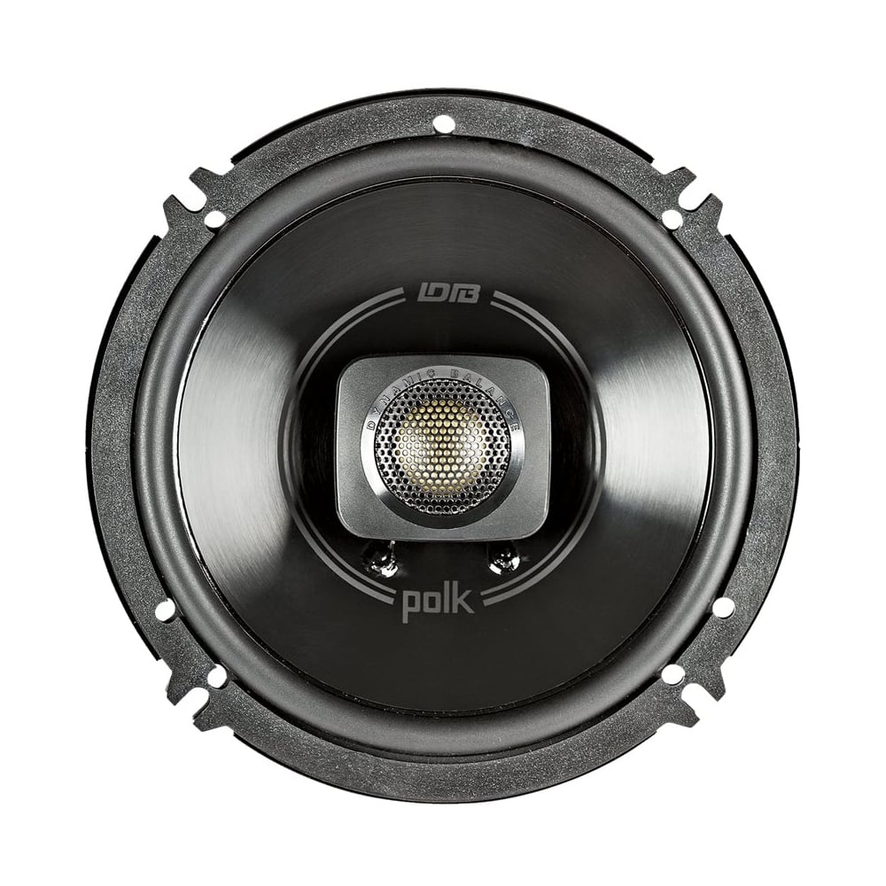 Polk Audio - 6-1/2" 2-Way Marine Speakers with Polypropylene Cones (Pair) - Black
