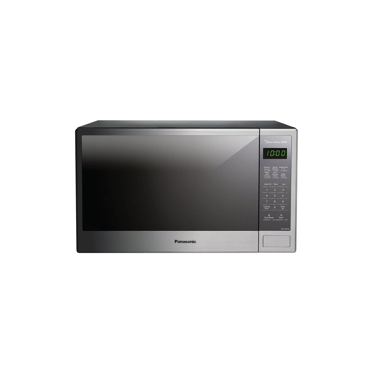 Panasonic - 1.3 Cu. Ft. Countertop Microwave, (NN-SU676S) - Stainless Steel