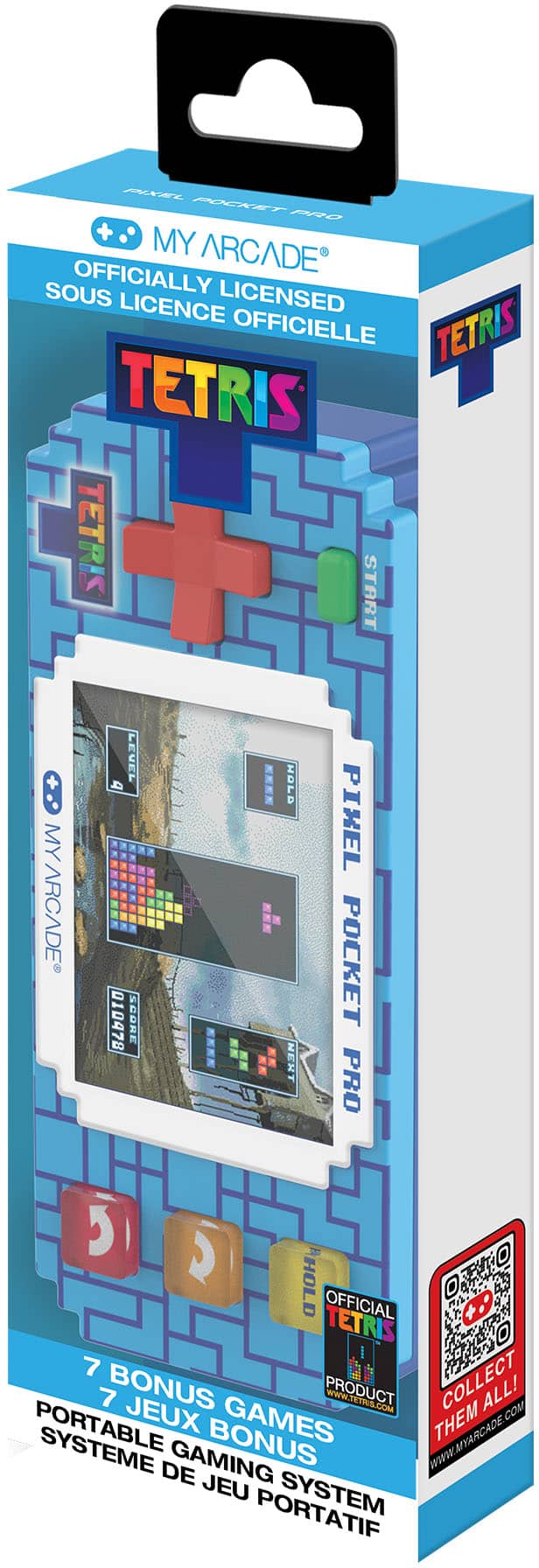 Tetris Pixel Pocket Pro Portable Gaming System