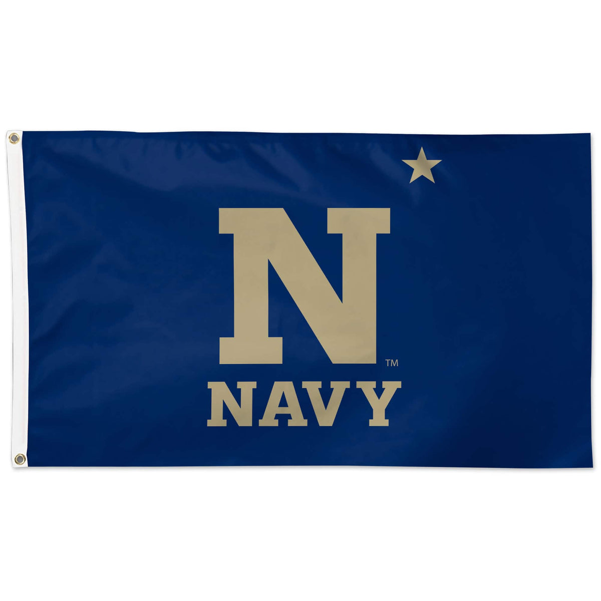 WinCraft - Navy Midshipmen 3' x 5' Logo One-Sided Flag - Multicolor
