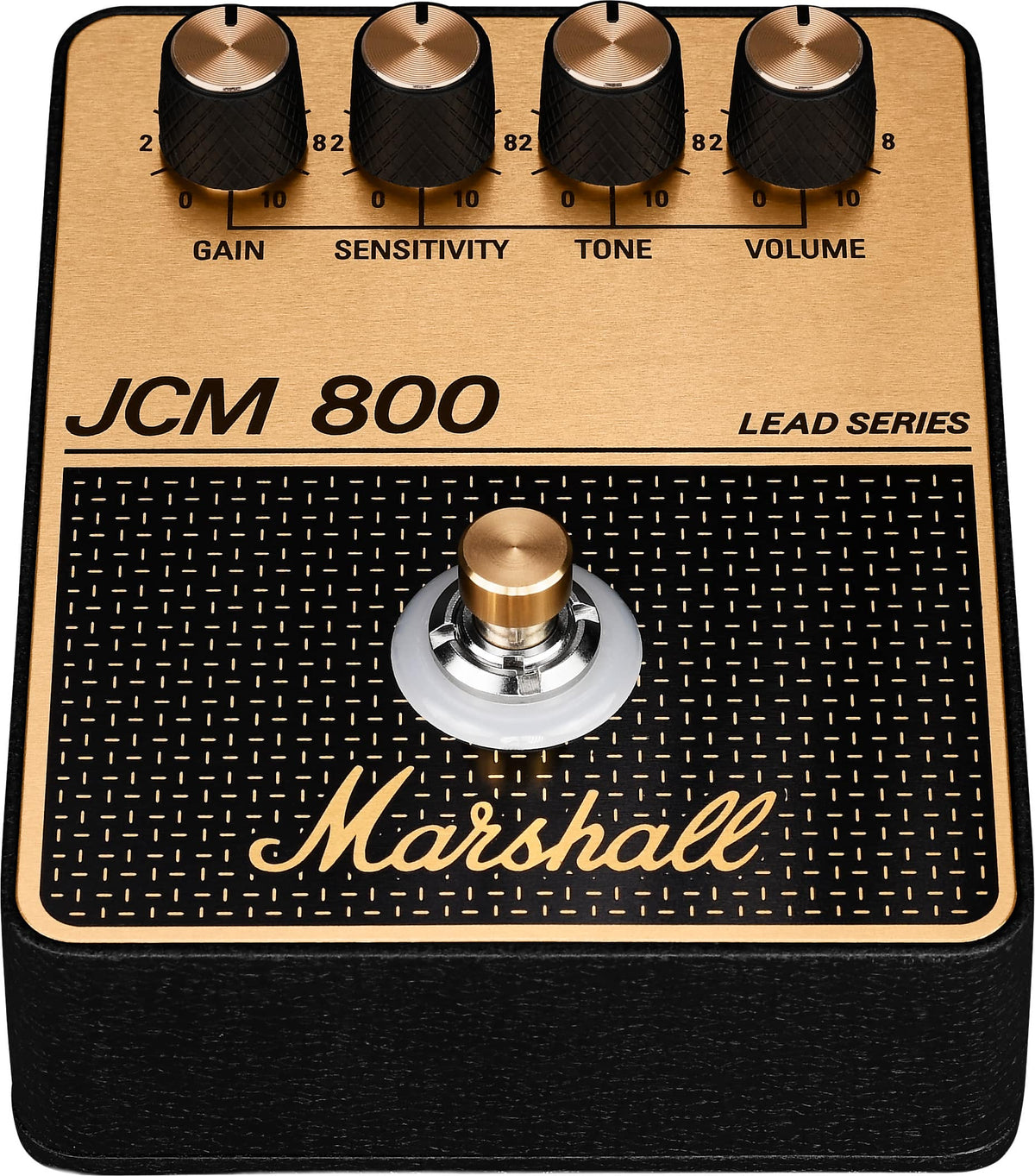 Marshall - JCM800 Overdrive/Distortion Pedal - Black/Gold