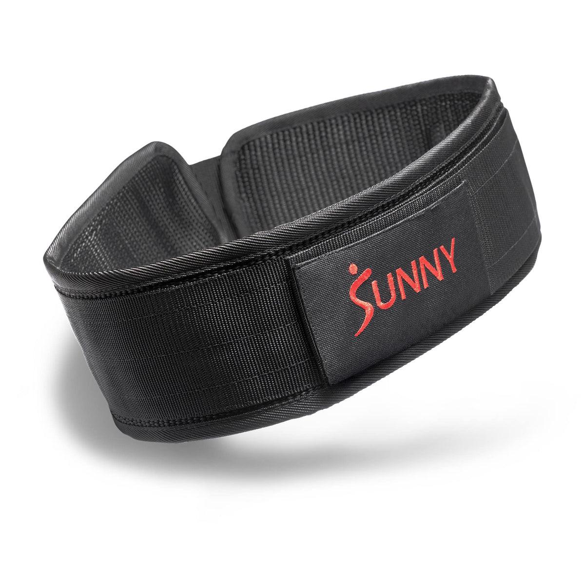 Sunny Health & Fitness - Heavy-Duty 4" Leather Weightlifting Belt with Back Support - XX-Large - Black