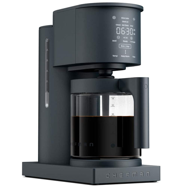 Brew Later Starts at  
Clean Set Clock Error 06:30 AM  
Bold Ready 1-4 Cups  
Brew | Stop  
Temp Keep Warm Time  
1 1 12 10  
CHEFMAN
