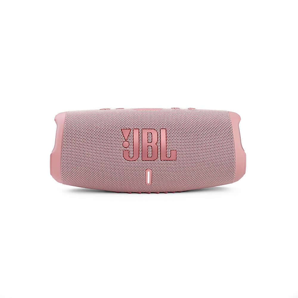 JBL - CHARGE5 Portable Waterproof Speaker with Powerbank - Pink