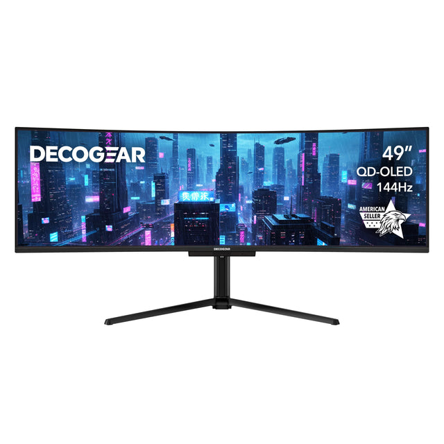 DECOGEAR 49" QD-OLED 144Hz AMERICAN SELLER