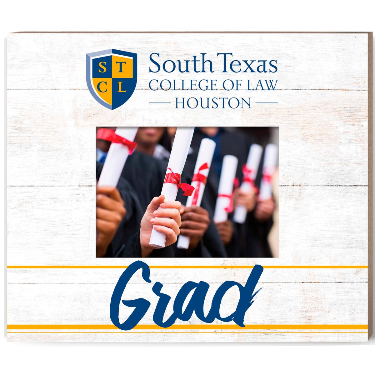 Jardine - South Texas College of Law 13.5" x 11.5" Grad Frame - White