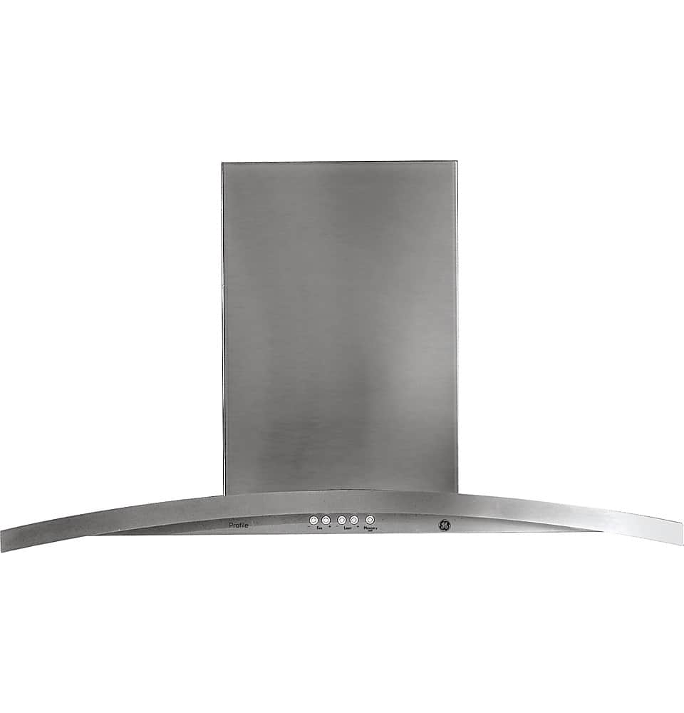 GE Profile - 36 inches - Convertible - Wall Range Hood - Stainless Steel