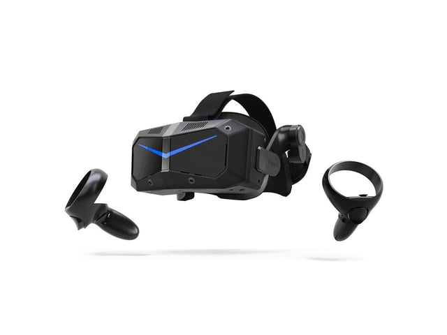 Front. Pimax - Pimax Crystal Super 57PPD QLED Virtual Reality Headset with Controllers - Black.