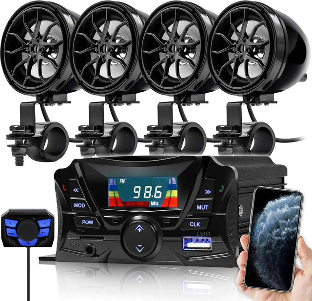 MOD FM 98.6 MHz MUT POW CLK L O AUX USB