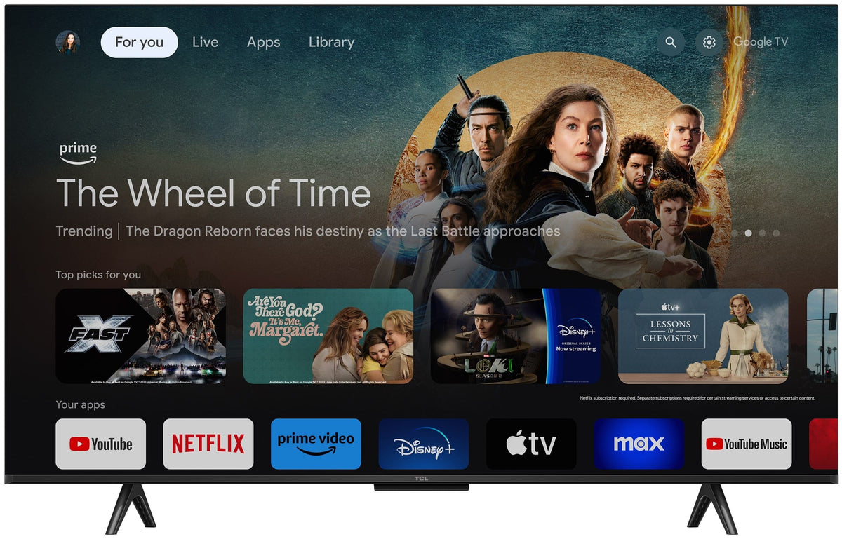 TCL - 43" Class S5-Series 4K UHD HDR LED Smart Google TV (2024)