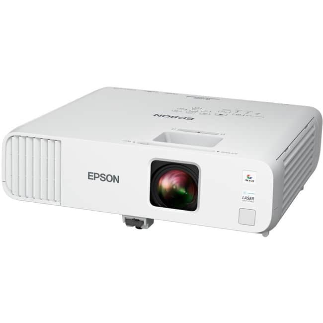 Epson - PowerLite L210W 3LCD Projector - 16:9 - Ceiling Mountable - 1280 x 800 - Front - 20000 Hour Normal Mode - 30000 - White
