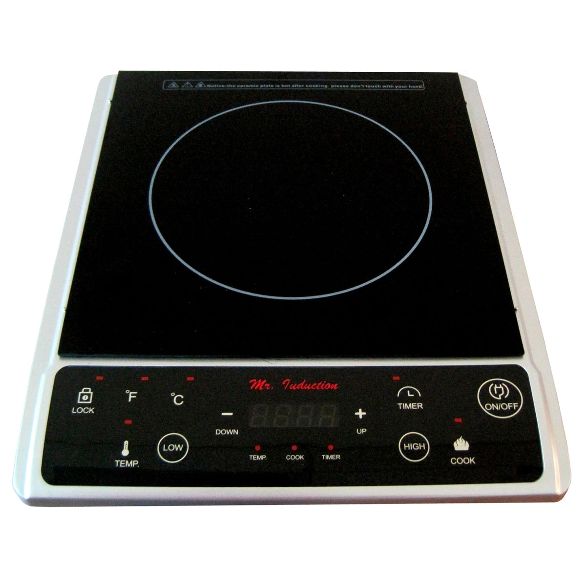 SPT - 1300W Induction Cooktop - Silver