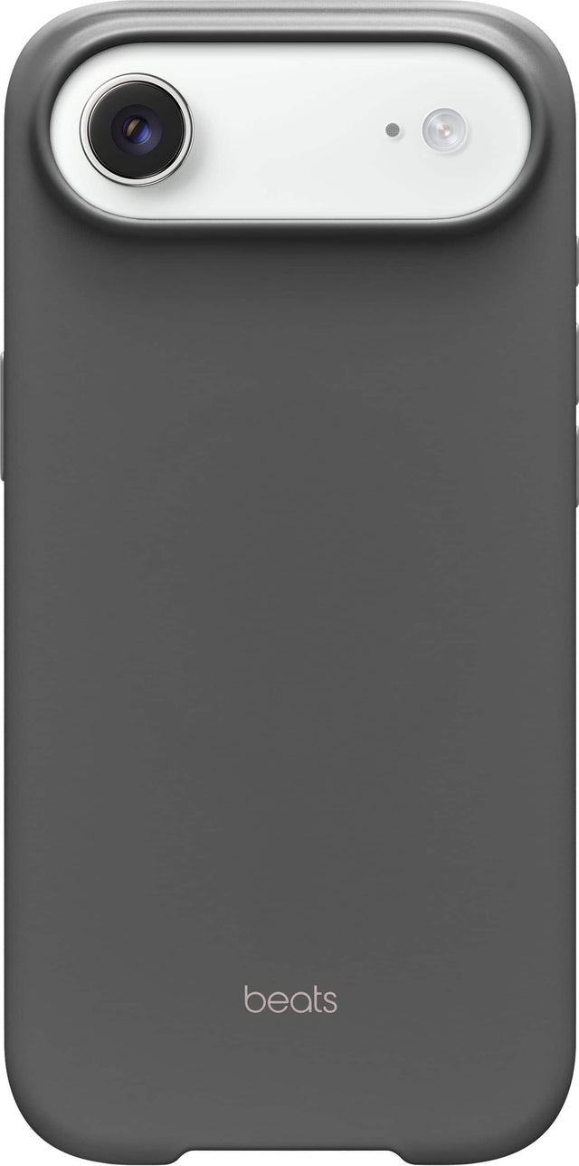 Front. Beats - iPhone Air Case with MagSafe and Camera Control - Granite Gray.