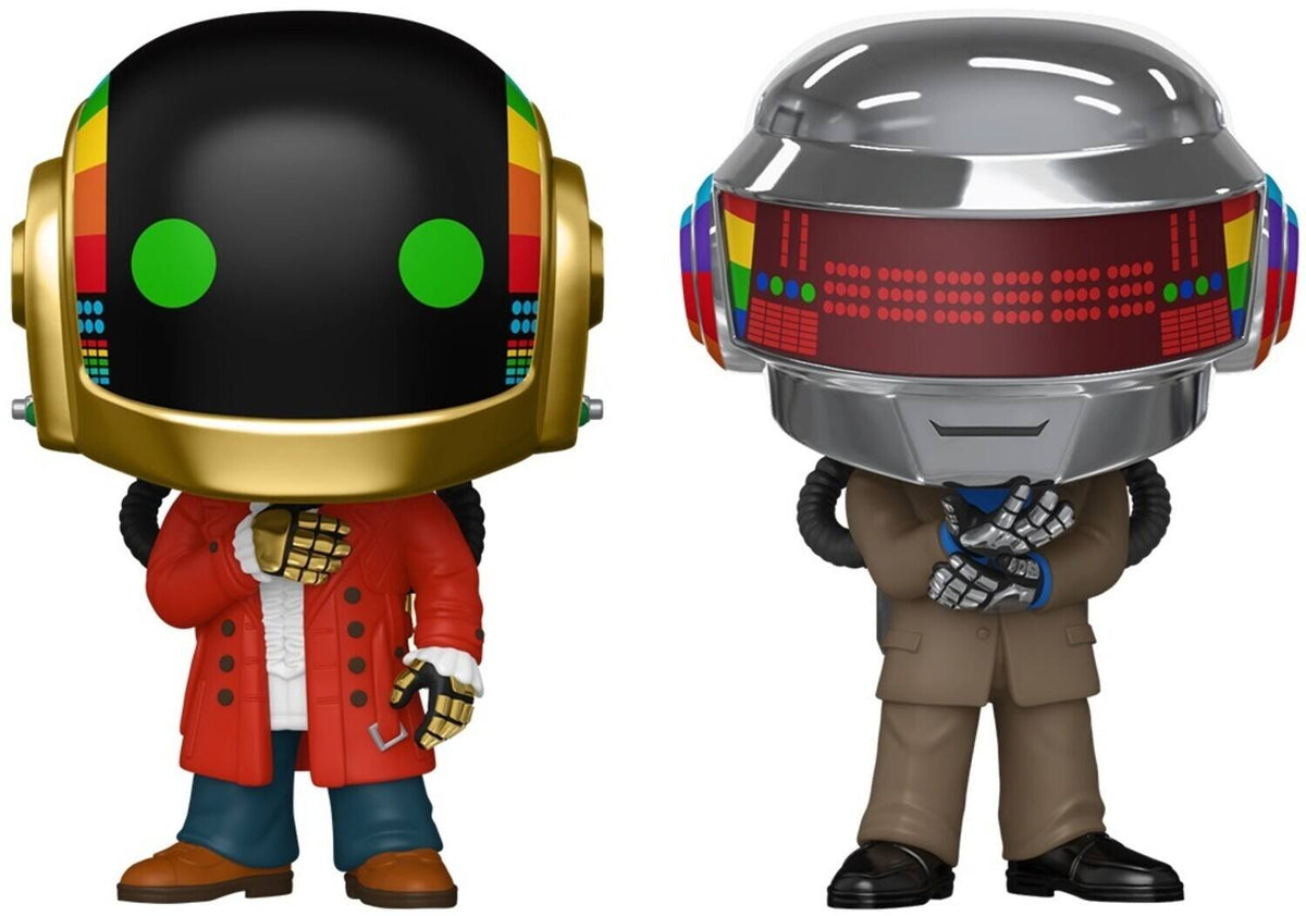 Daft Punk - Funko POP! Rocks: Daft Punk - Discovery Era 2-Pack - COLLECTIBLES - Multicolor