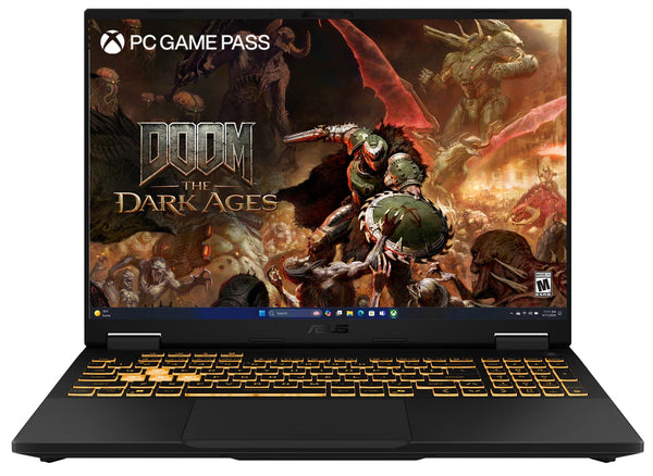 ASUS - TUF Gaming F16 16" FHD+ 165Hz Gaming Laptop - Intel Core i7-14650HX - 32GB Memory - GeForce RTX 5060 - 1TB Storage - Jaeger Gray