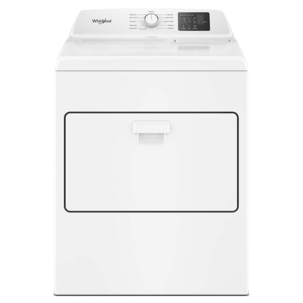 Whirlpool - 7.0 Cu. Ft. Electric Dryer with Adaptive Dry and Top Venting - White
