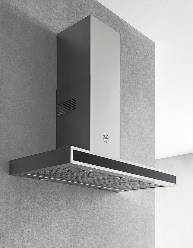 Alt View 11. Bertazzoni - Professional Series 30” Vented Out or Recirculating Range Hood - Stainless Steel.
