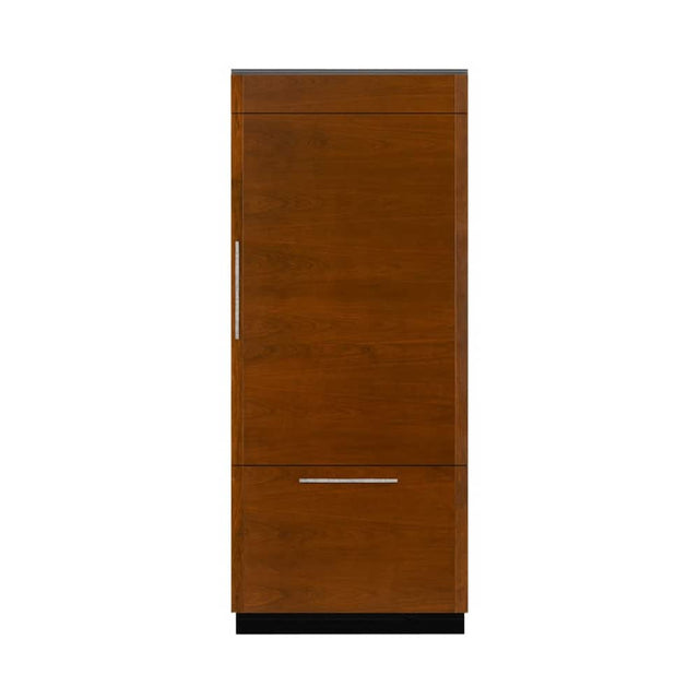 Front. JennAir - 20.8 Cu. Ft. Bottom-Freezer Built-In Refrigerator - Custom Panel Ready.