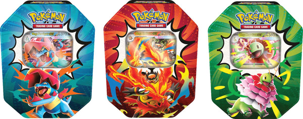 Pokémon - Trading Card Game: Mega Evolution - Ascended Heroes Tin (1 Tin per Order) - Styles May Vary