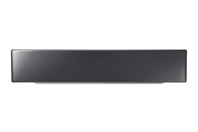 Front. Samsung - 27" Laundry Pedestal for Samsung FlexWash/FlexDry Laundry System - Brushed Black.
